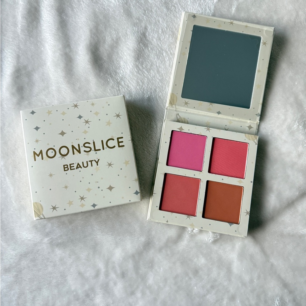 Moonslice Beauty Blushing Moon Blush Palette Vegan Cruelty-Free Shades